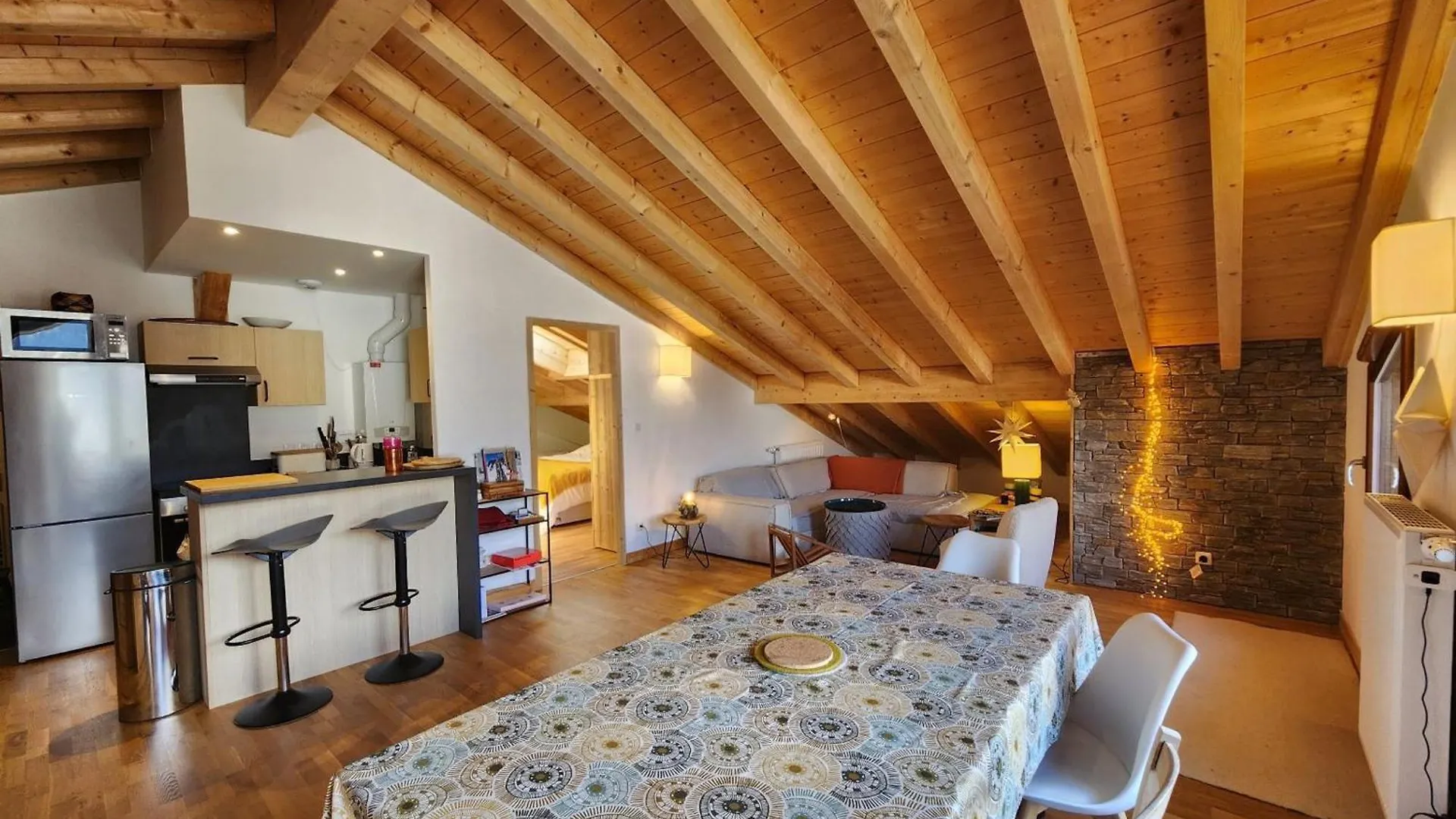 Apartamento Superbe T4 Mansarde - 3 Chambres - Vue Panoramique - Parking Prive - Fr-1-629-112 Samoëns Francia